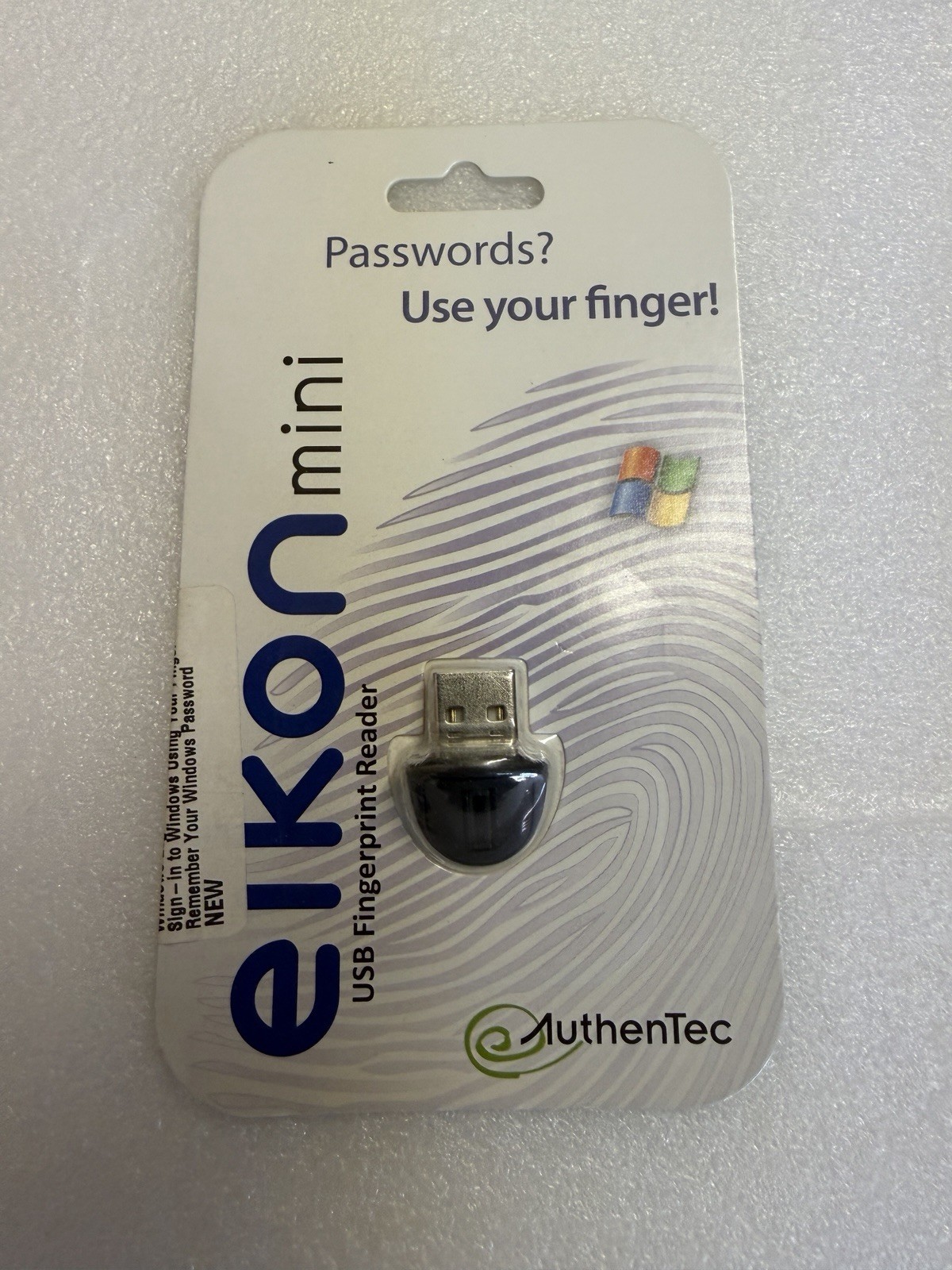 Eikon Mini USB Fingerprint Reader for Windows OS - New & Sealed
