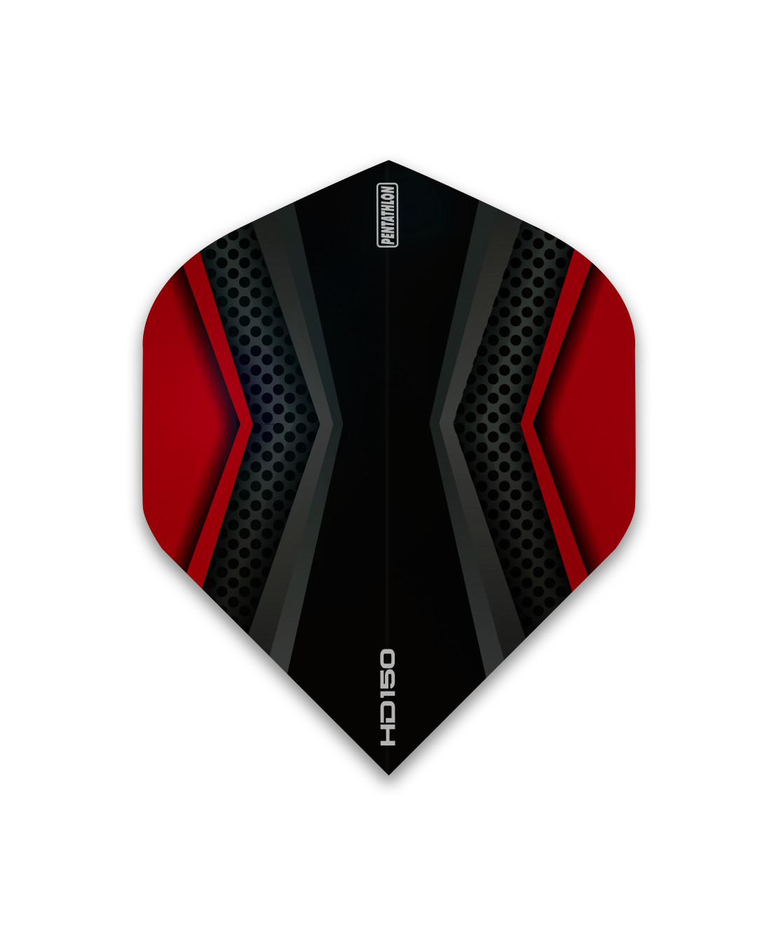 Pentathlon HD150 Black Standard Dart Flights