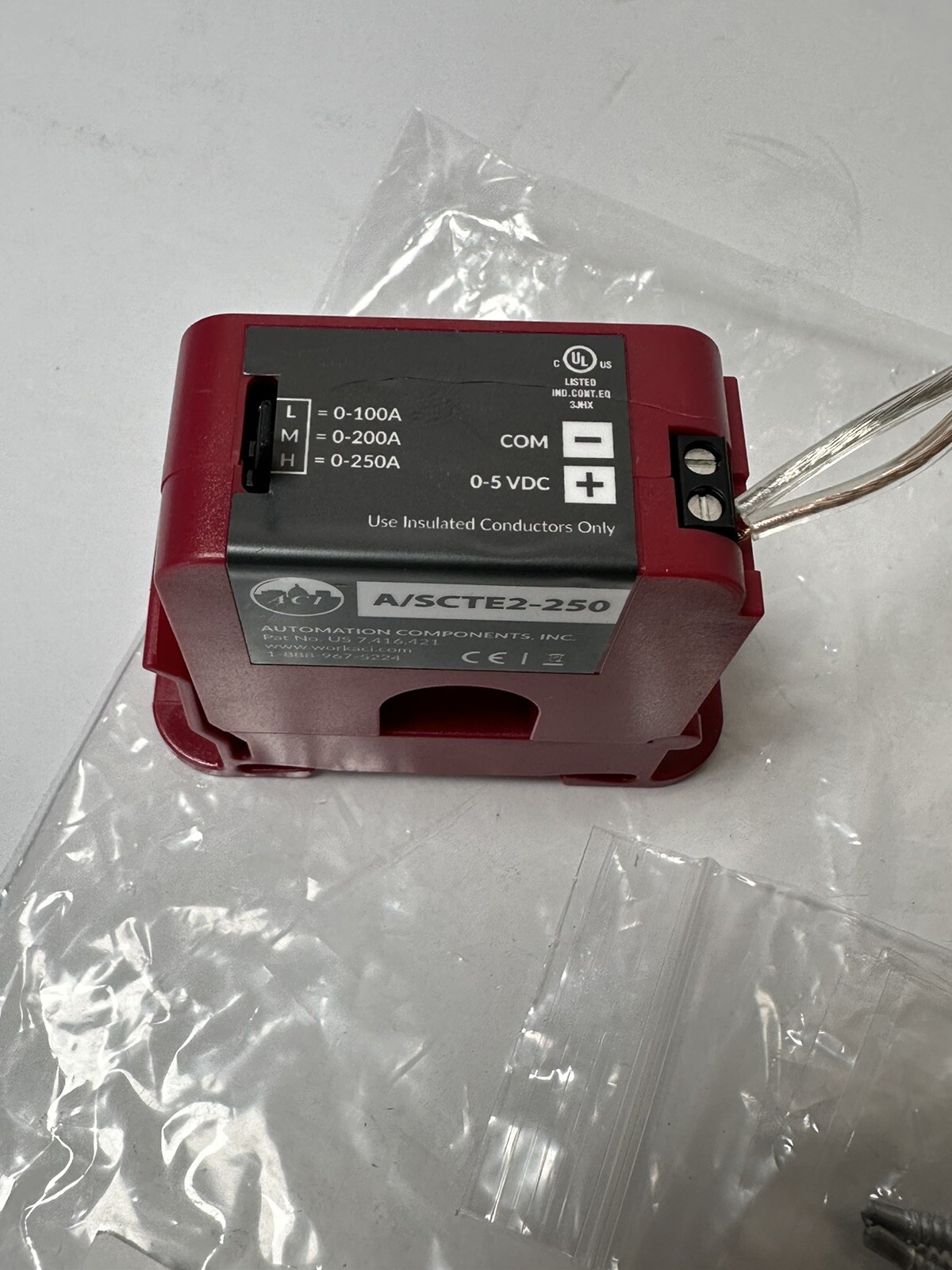 Avtech RMA-CL2-SEN A/SCTE2-250 Current Loop 2 Sensor (250A)