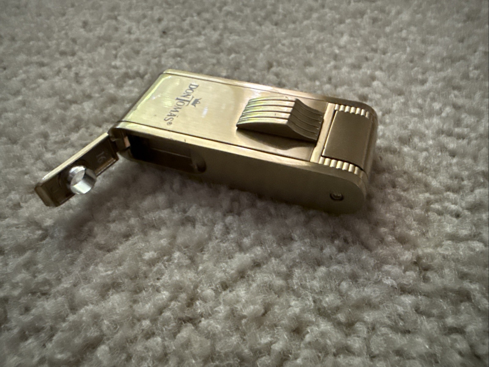 Don Tomas Double Torch Lighter With Cigar Punch With Instructions Never Used