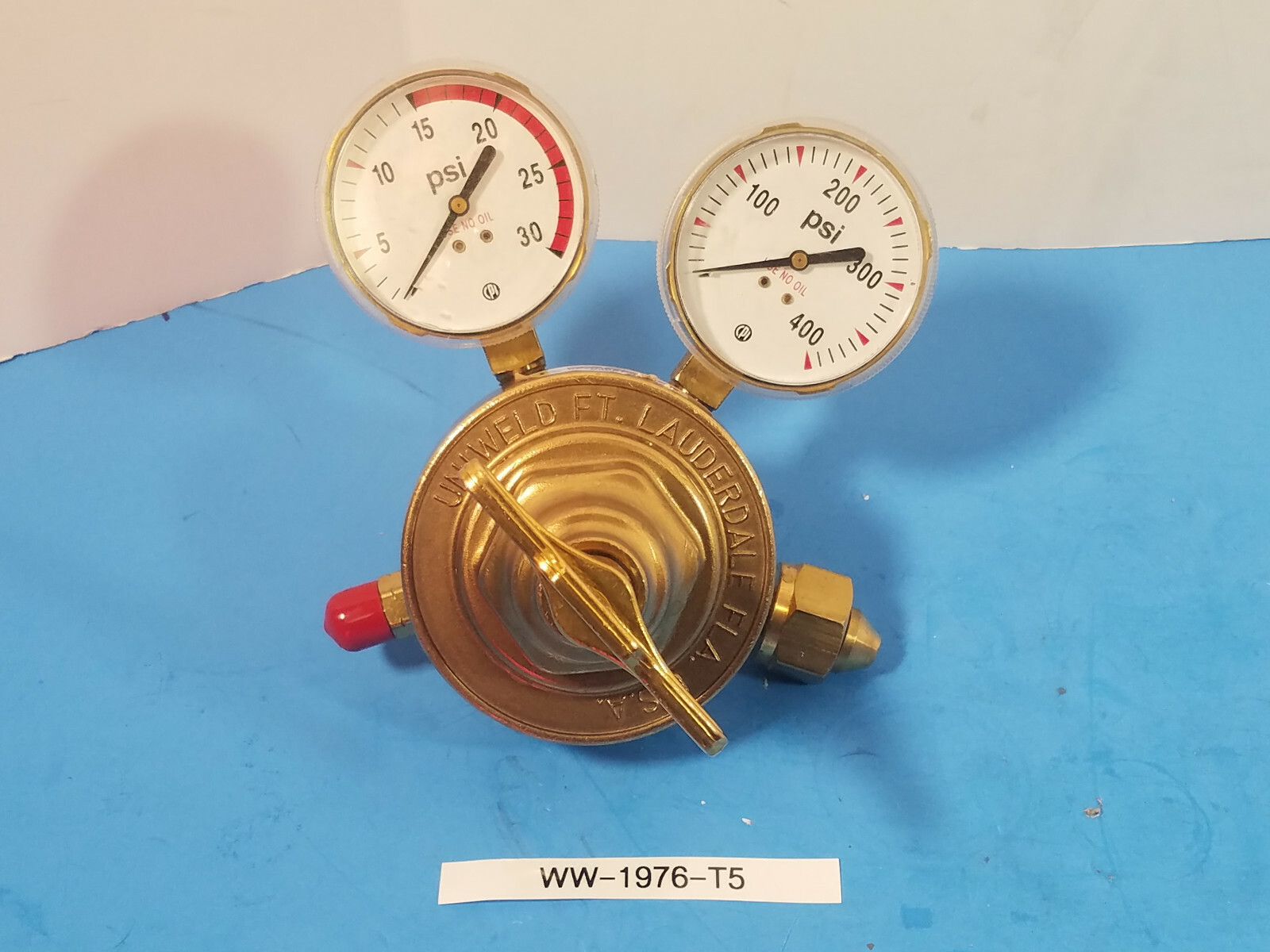 New Uniweld RV8011-1 Heavy Duty Single Stage Acetylene Regulator , 592H