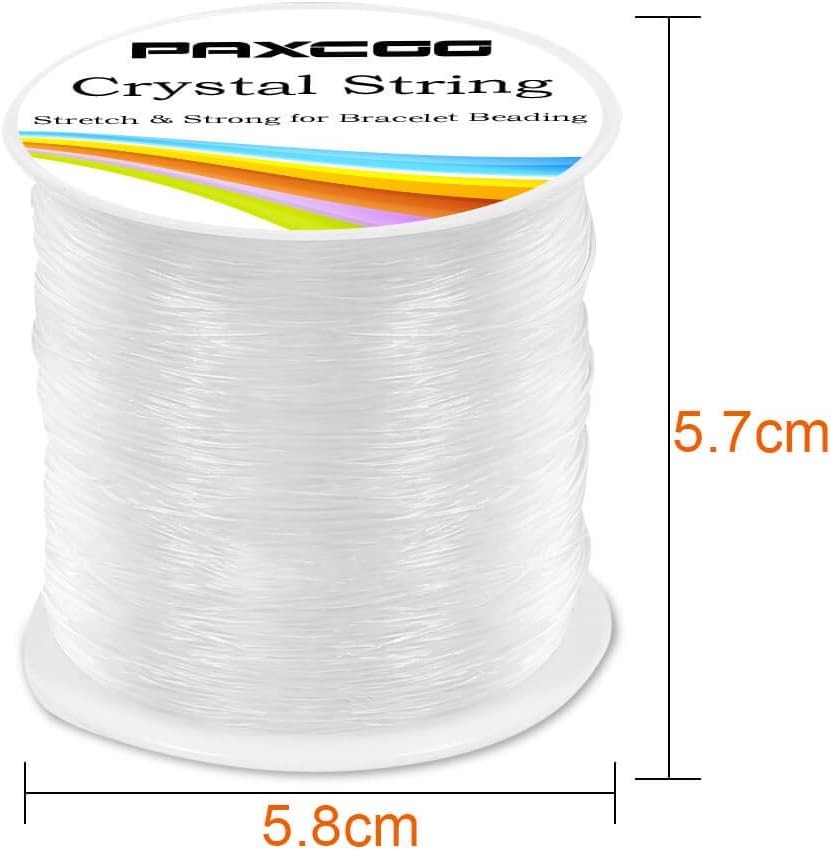0.8mm Elastic String, Stretchy Bracelet String Crystal String Bead Cord