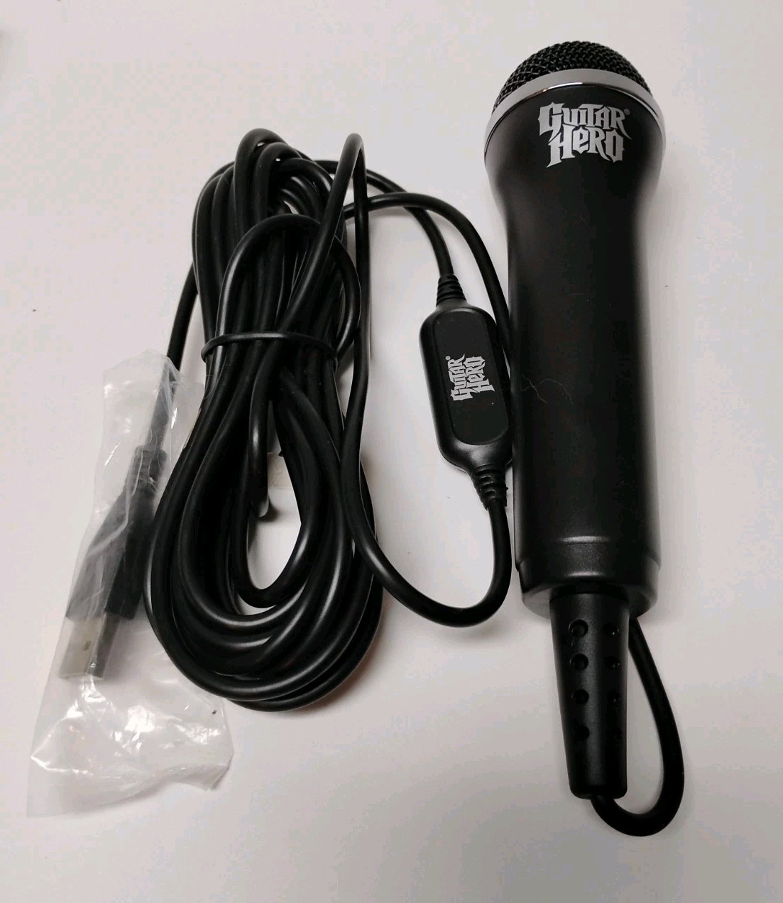 Guitar Hero Red Octane USB Microphone Black Video Game Accessory