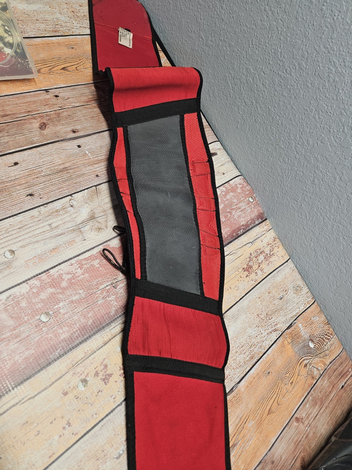 Paintball Empire Vertical Pod Harness Belt With Red Black Adjustable S/M