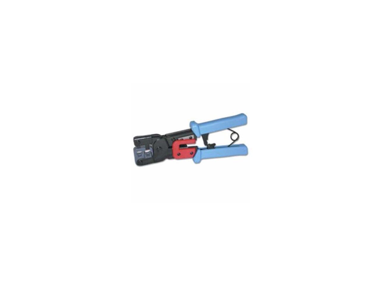 C2G 19579 RJ11/RJ45 Crimping Tool with Cable Stripper