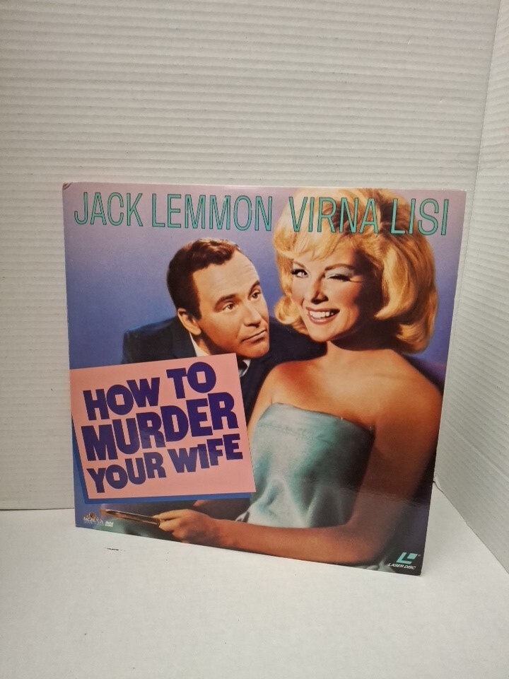 HOW TO MURDER YOUR WIFE (1964, LASERDISC)Virna Lisi, CLASSIC
