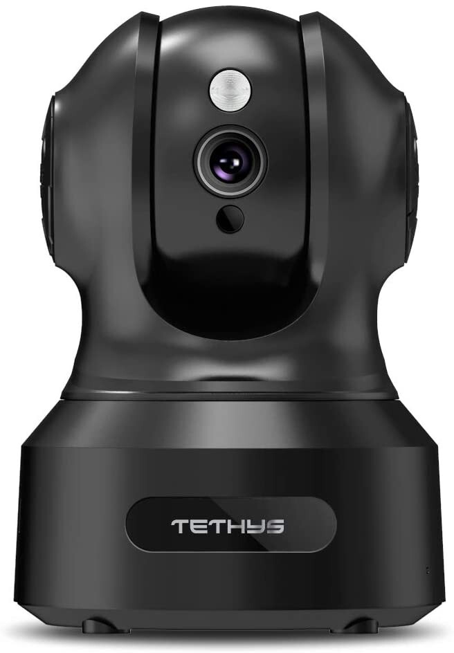 TETHYS Wireless Security Camera 1080P Indoor Work w/Alexa - Used