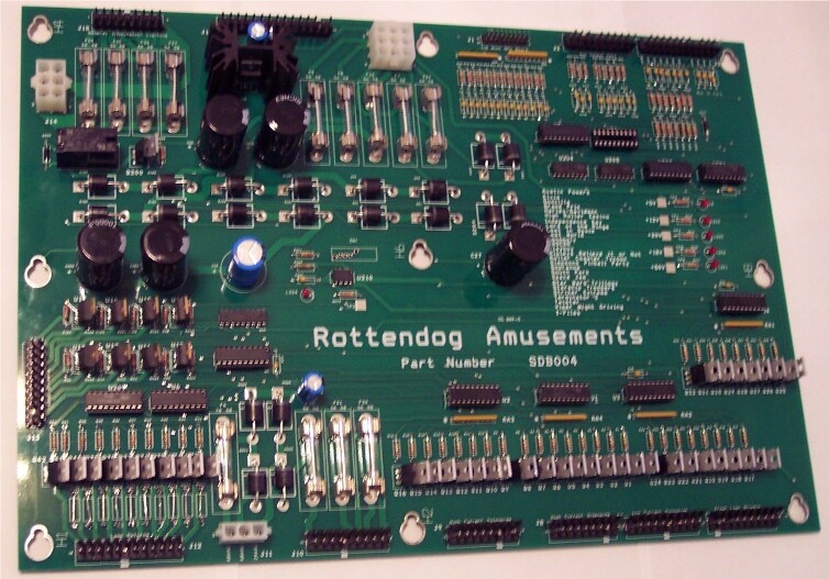 SDB004 Replacement Driver Board For Stern White Star Pinball Games. New Made USA