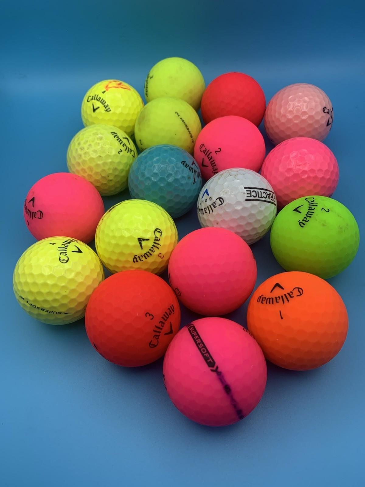 Used Callaway Golf Balls (18) [A]