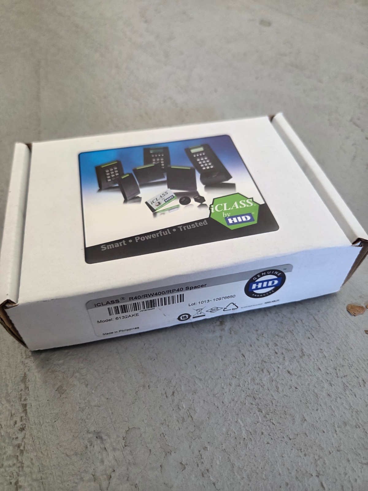 HID 6132AKE iCLASS SE Smart Card Reader 1" Spacer *NEW IN BOX