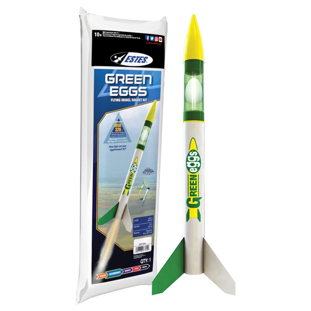 Estes 7301 Green Eggs Payload Model Rocket Kit