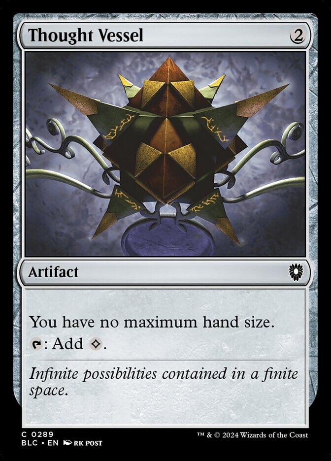Thought Vessel 0289 Non Foil Common Bloomburrow Commander MTG NM