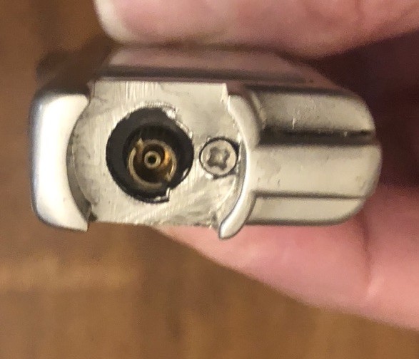Silver Tone Joker Flip Top Lighter