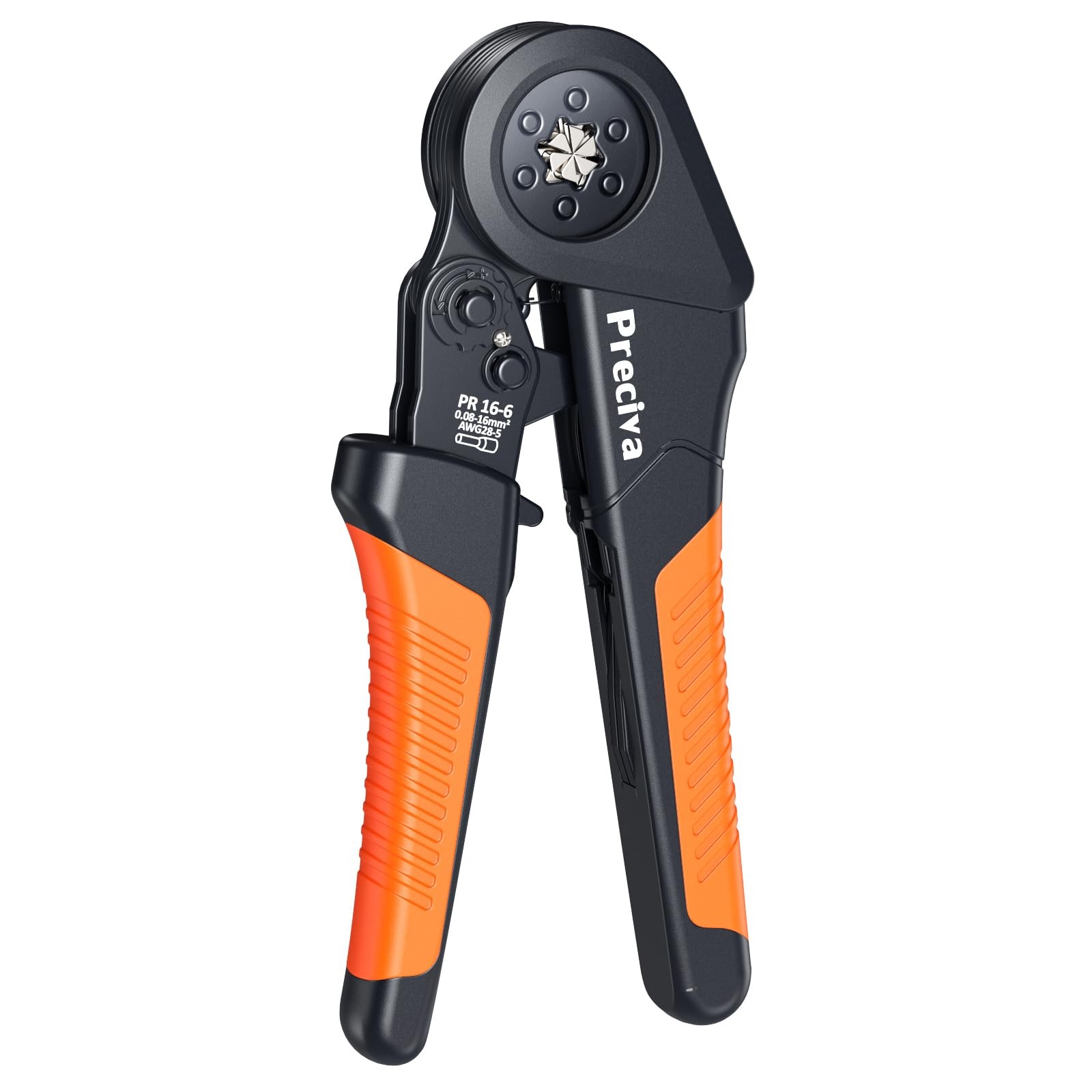 Hexagonal Ferrule Crimping Tool 0.0816mm AWG285 Adjustable Ratchet Wire Plier
