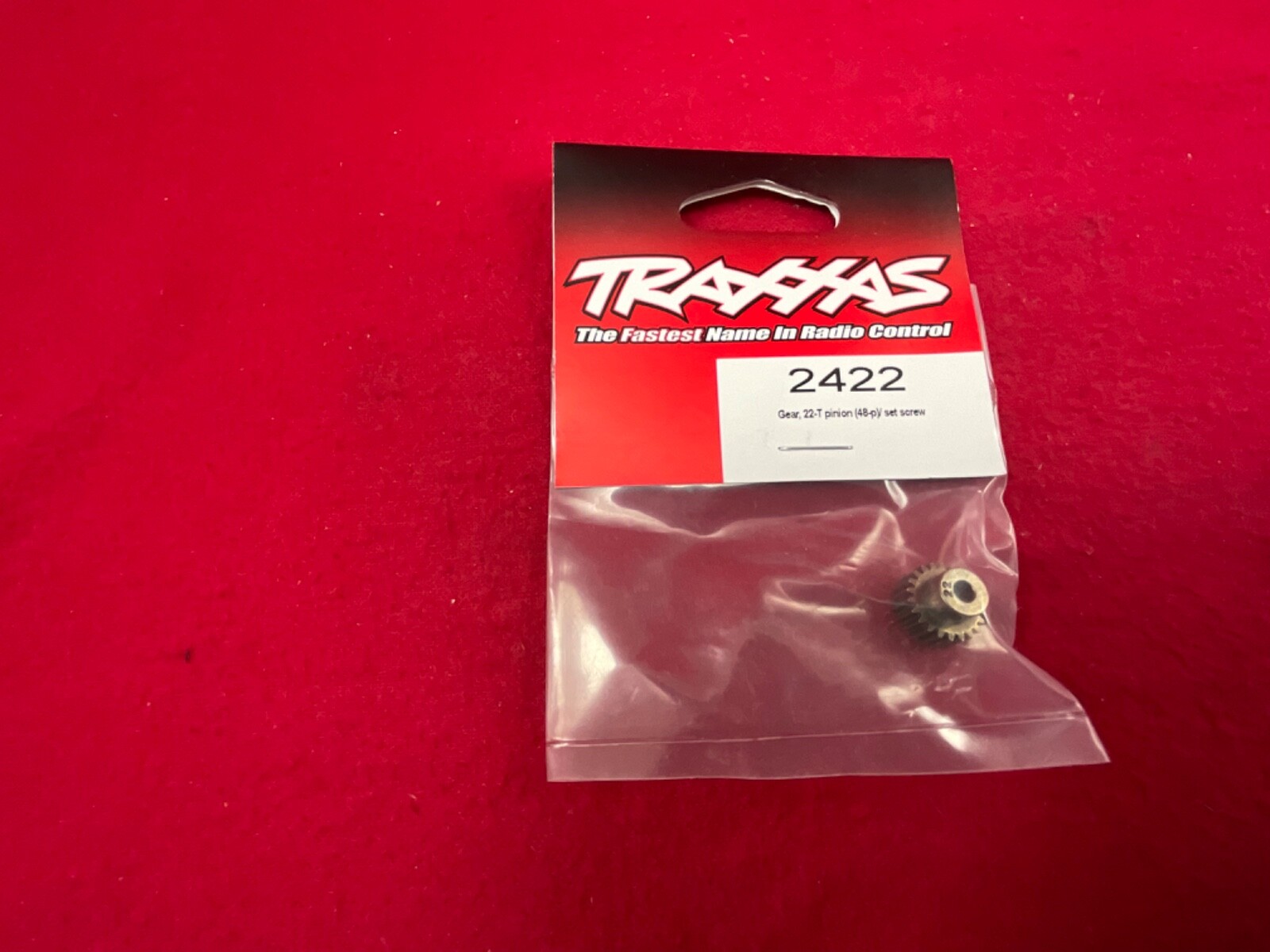 Traxxas 2422 22 Tooth Pinion gear 48 Pitch 22T Stampede Rustler Slash vxl BANDIT