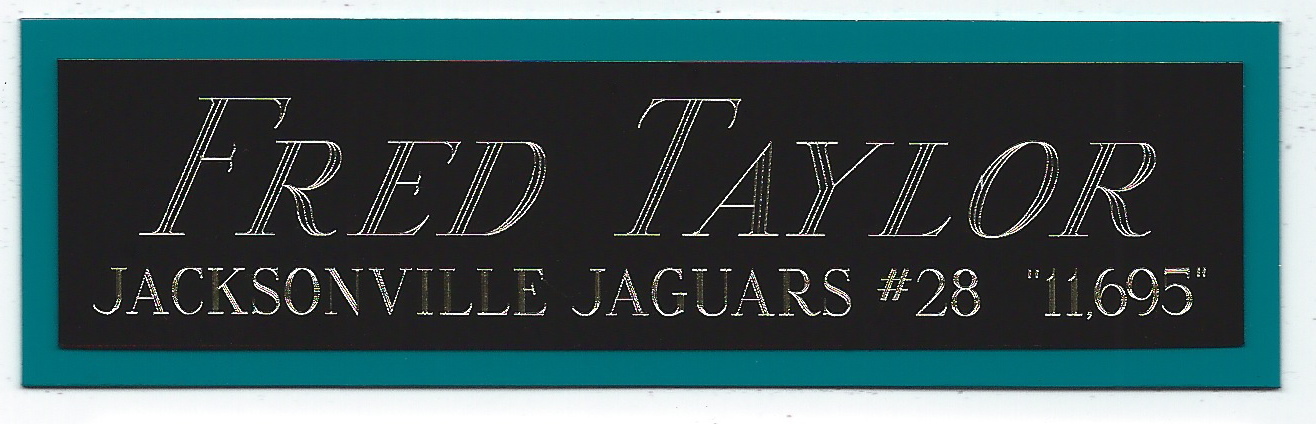 JALEN RAMSEY JAGUARS NAMEPLATE AUTOGRAPHED SIGNED FOOTBALL-HELMET-JERSEY-PHOTO