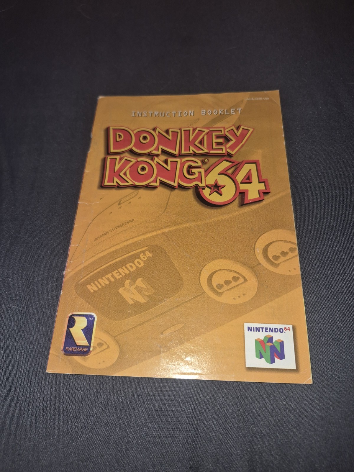 Donkey Kong 64 Nintendo 64 N64 Instruction Manual Booklet ONLY
