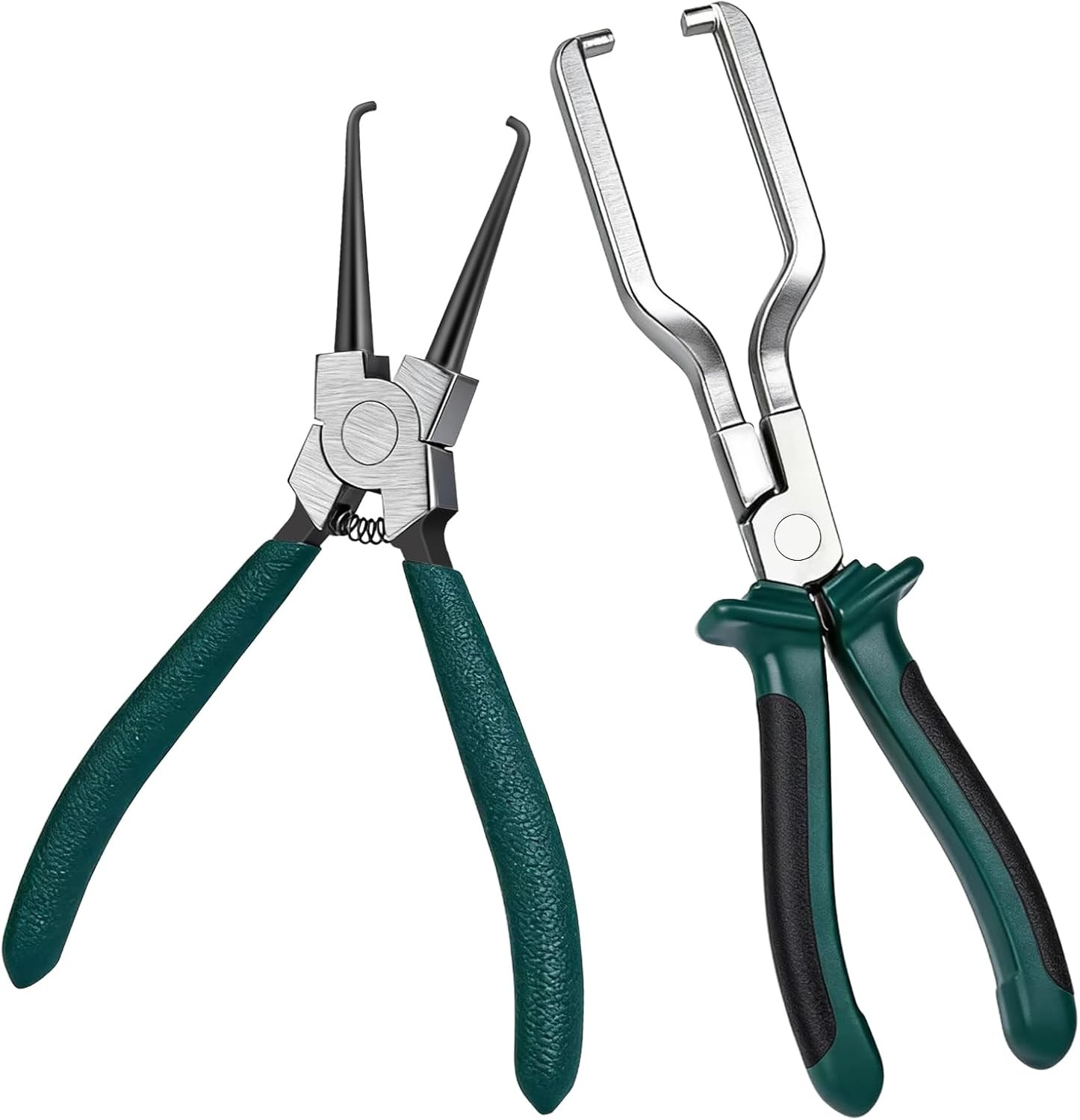 2PCS Fuel Line Disconnect Pliers Set Automotive Hose Clamp Removal Repair Tool