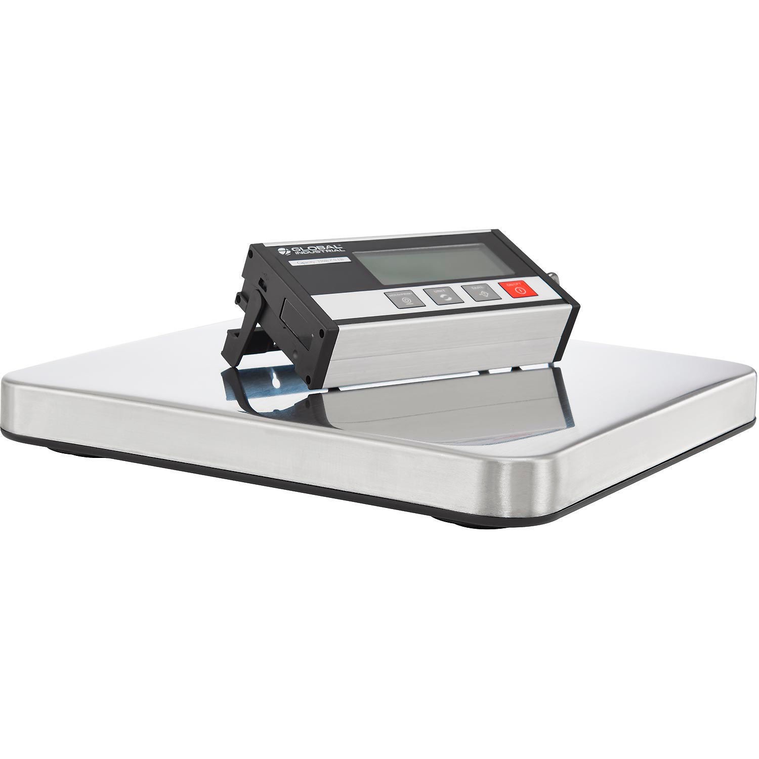Global Industrial Digital Compact Bench Scale LCD Display 330 lb x 0.1 lb