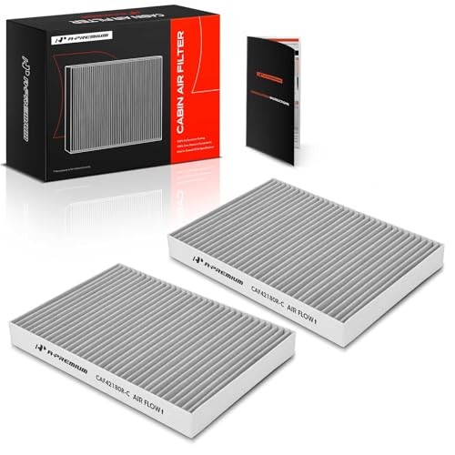2-PC Cabin Air Filter with Activated Carbon Compatible with Mercedes-Benz