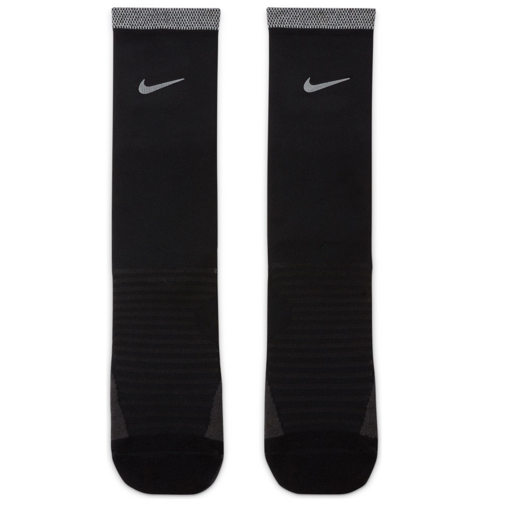 Nike Spark Running Cushioned Crew Socks Mens Size 10 - 11.5 Black CU7200 010