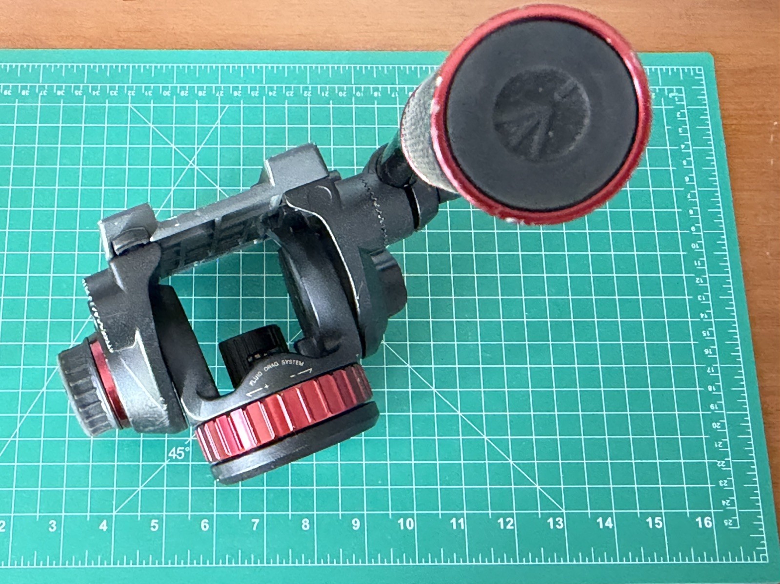 Manfrotto 502H Pro Fluid Video Head with Flat Base, NO SLED