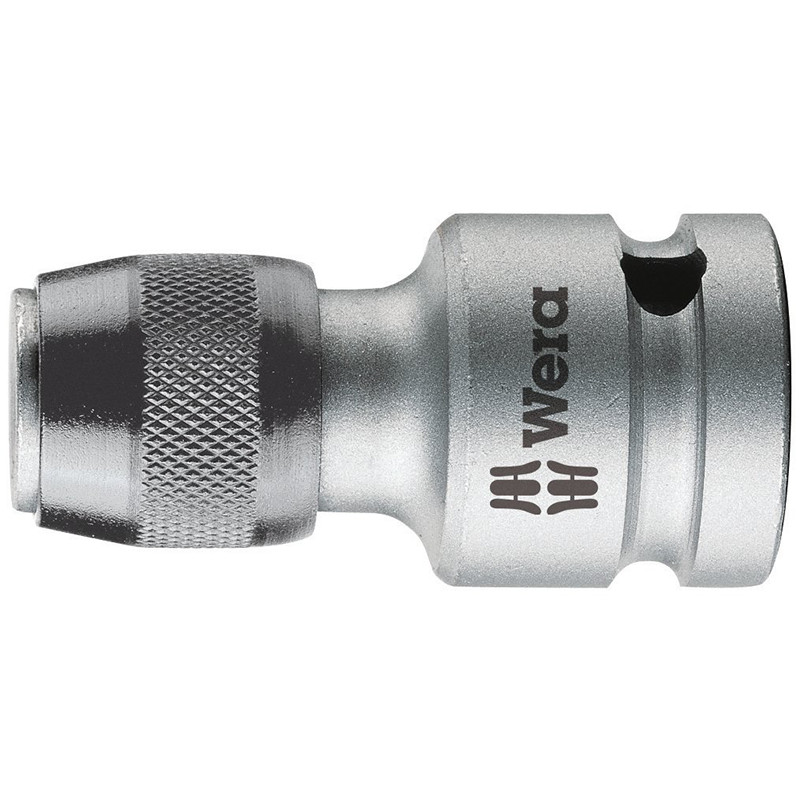Wera 05042755001 3/8" Square to 1/4" Hex Adaptor with Quick-Release Chuck