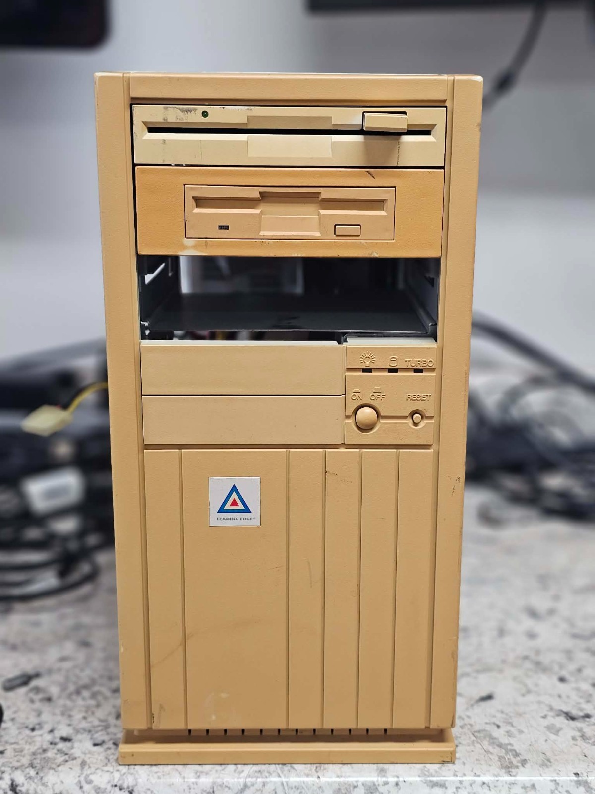 Leading Edge CPC-2408 Vintage Desktop 80486DX Modular Motherboard Cool Case