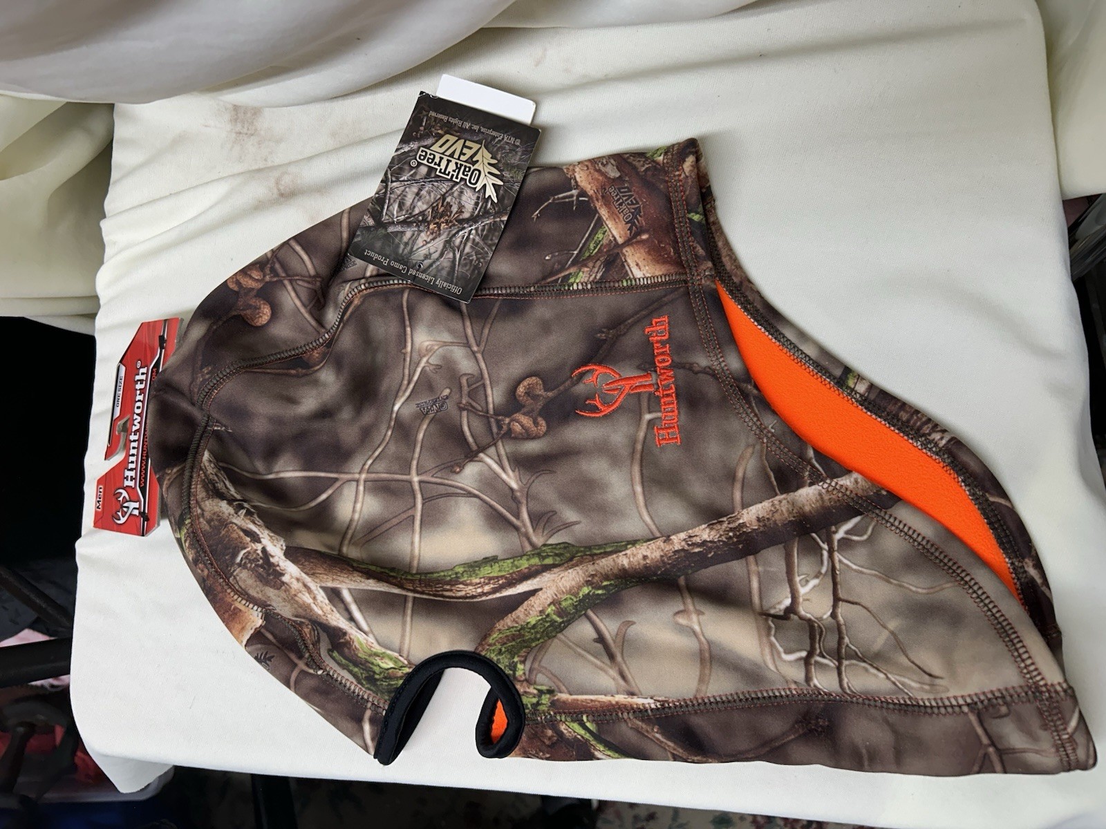 Huntworth Reversible Water Repellent Hoodie Face Mask New