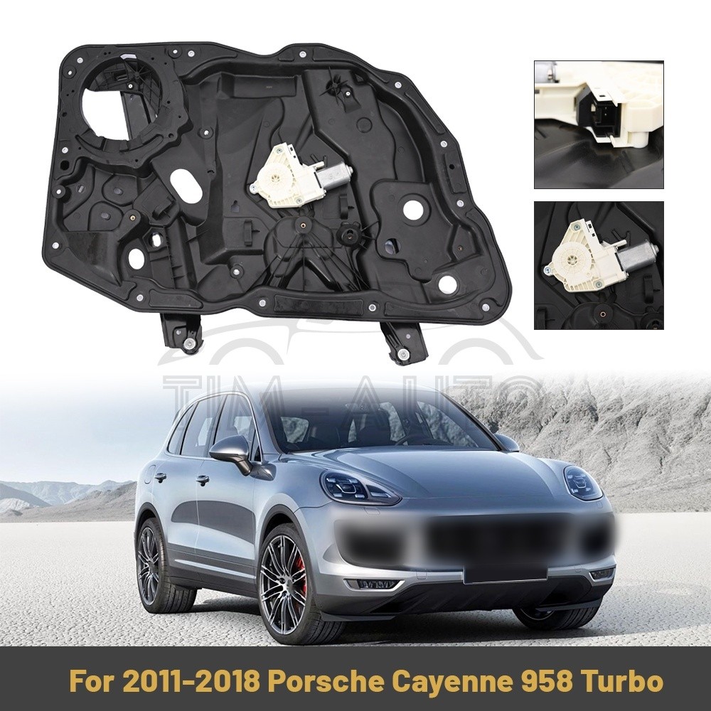 For 2011-18 Porsche Cayenne 958 Left Front Window Regulator W/Motor 95854246101