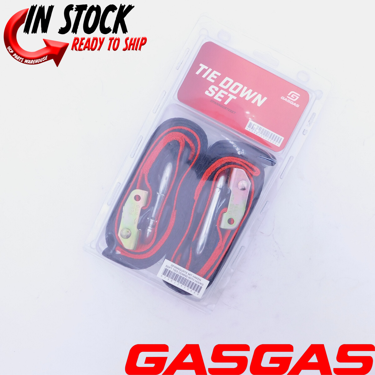 2022 GASGAS TIE DOWN STRAPS KIT SET GENUINE OEM NEW A54012950000