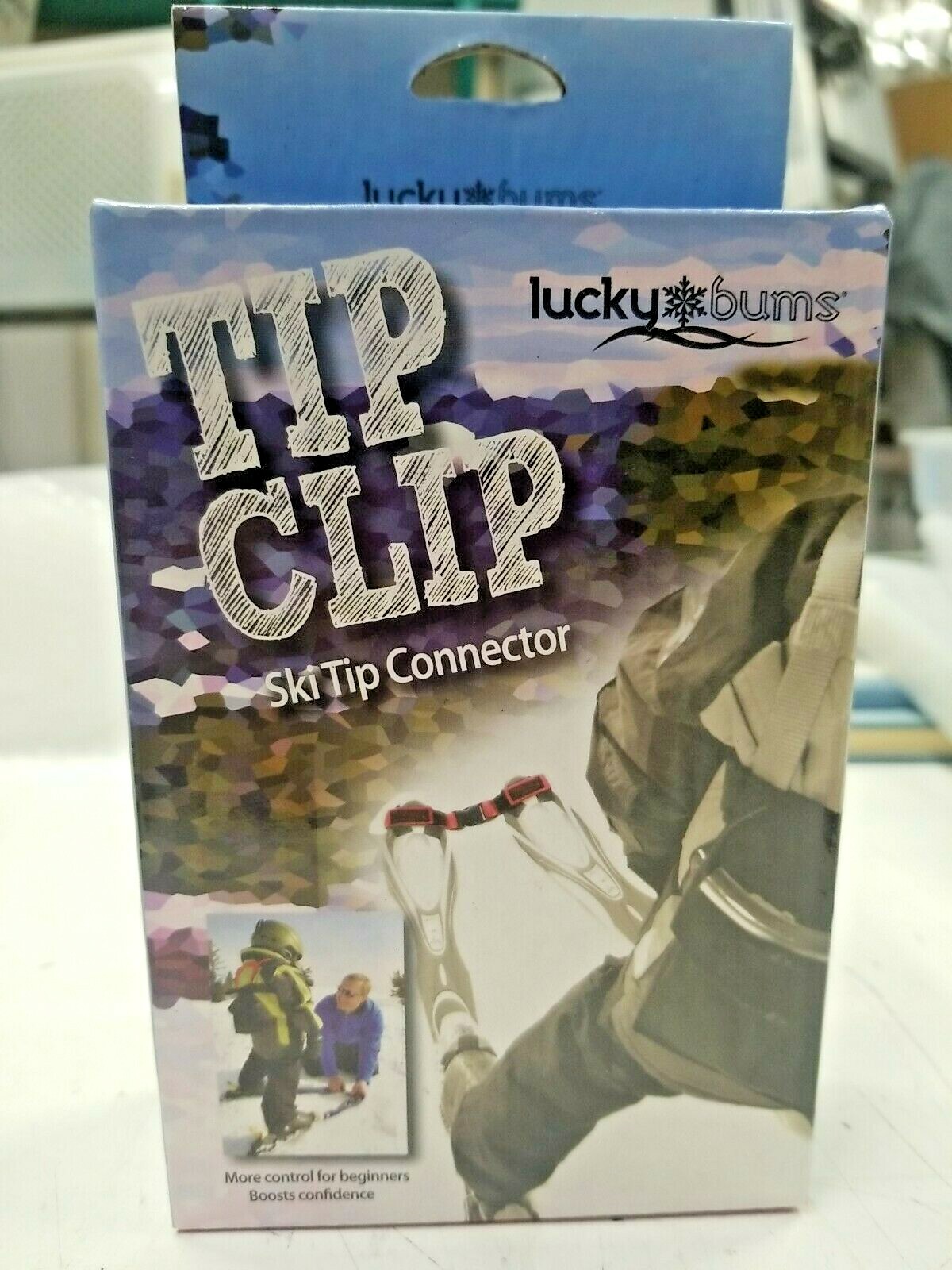 NEW Lucky Bums Tip Clip Ski Training Aid (Red/Black) (3.4)