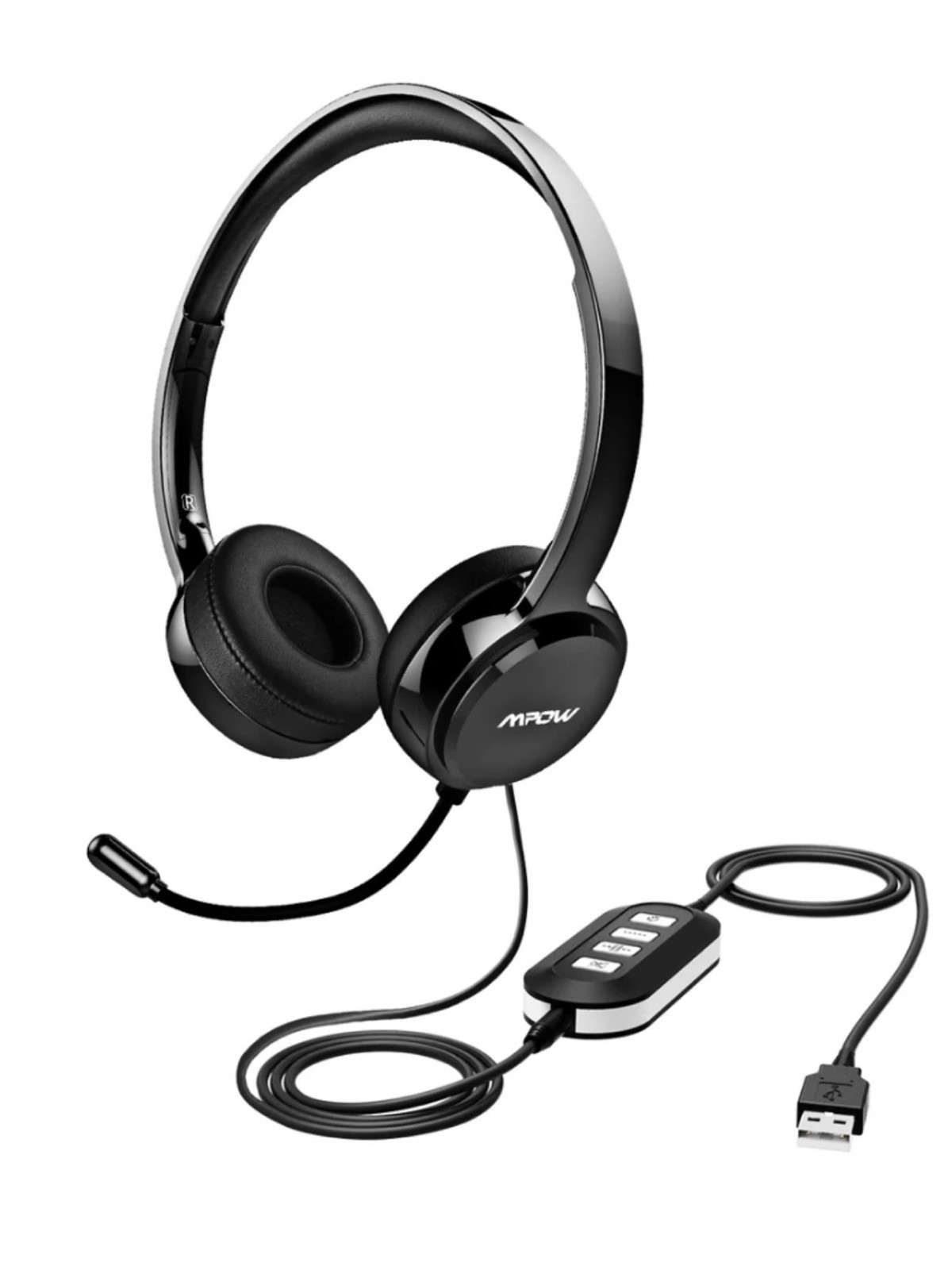 New Computer Headset/Microphone combo with volume and mute controls