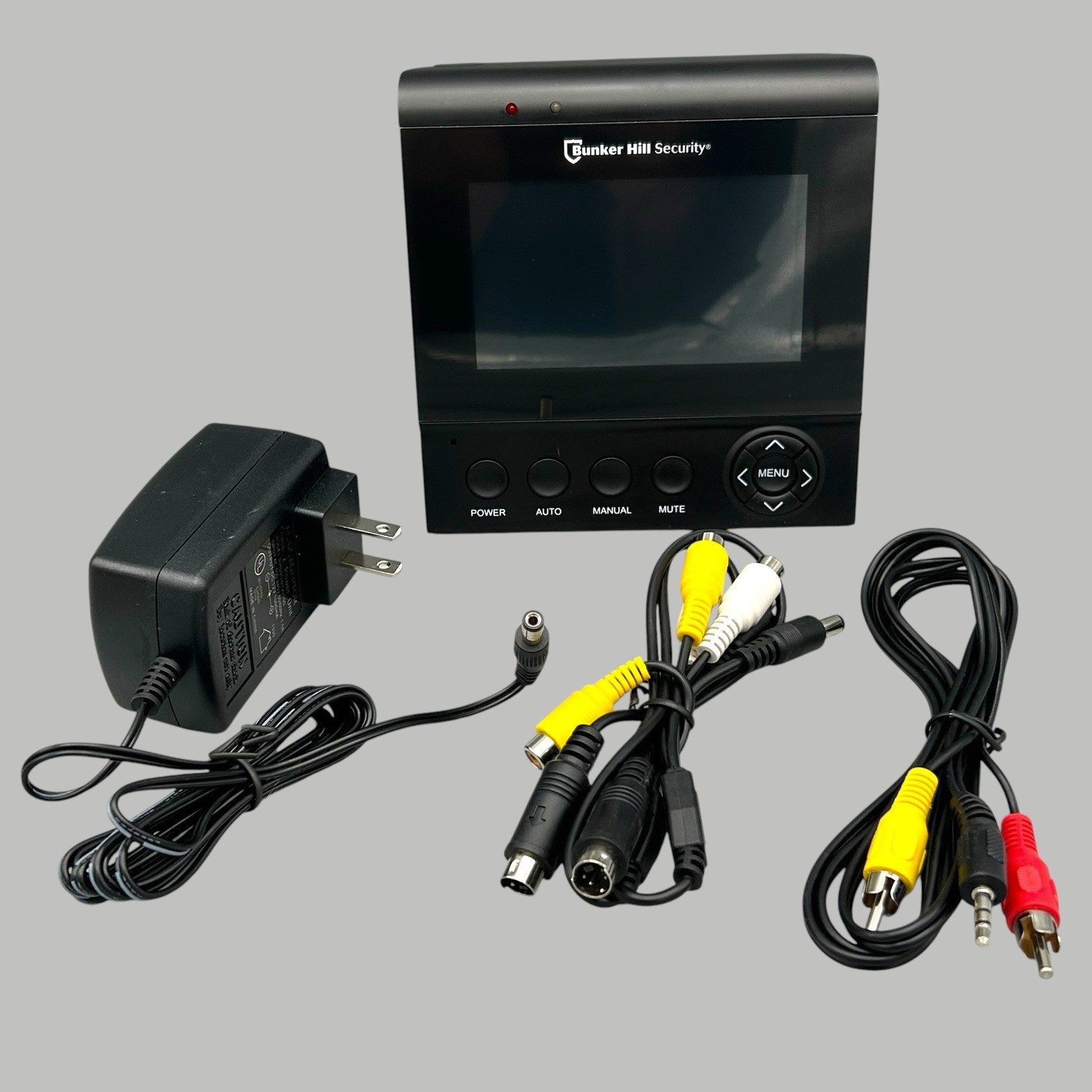 Bunker Hill Security Color Security Monitor Only Model 60565 with Power & Cables
