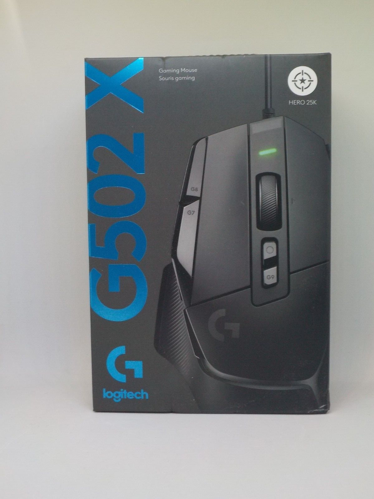 New Logitech G502 X Wired Gaming Mouse - LIGHTFORCE hybrid optical-mechanical