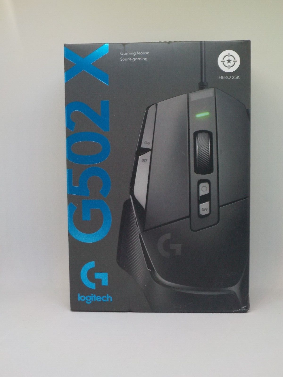 New Logitech G502 X Wired Gaming Mouse - LIGHTFORCE hybrid optical-mechanical