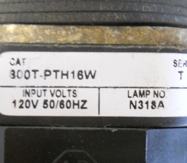 ALLEN BRADLEY 800T-PTH16W PUSH BUTTON, WHITE, SER. T