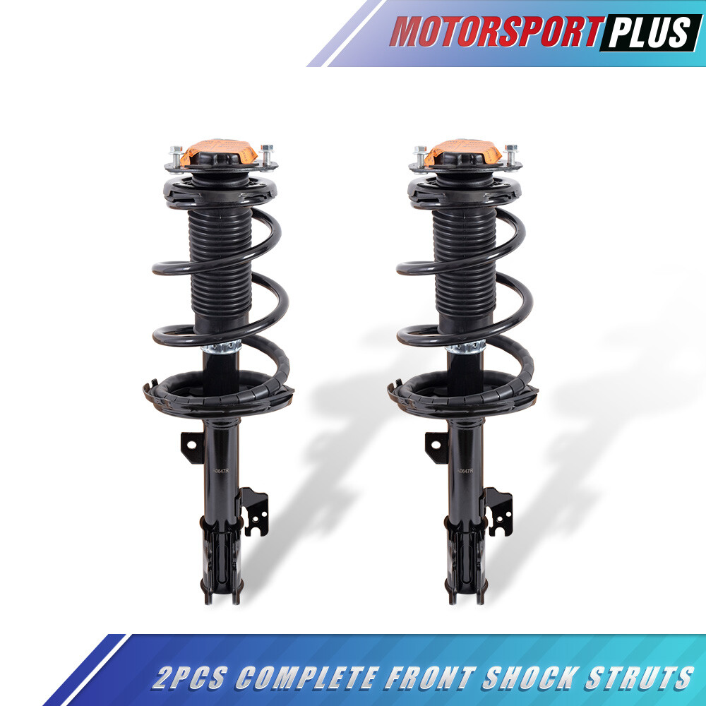2PCS Front Complete Shock Struts For Lexus RX330 RX350 RX400H Toyota Highlander