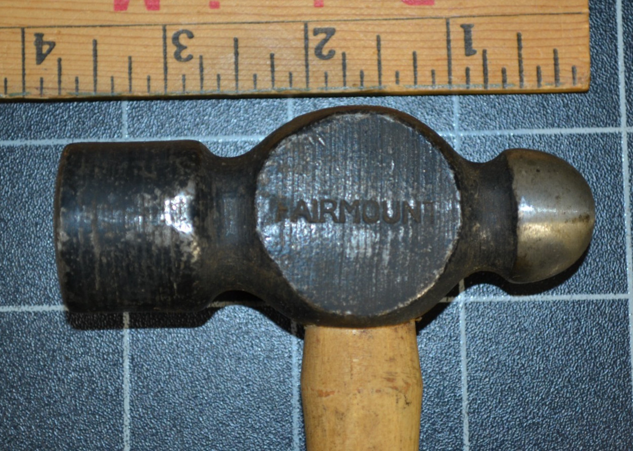 FAIRMOUNT - 16oz - BALL PEIN HAMMER - ORIGINAL HANDLE WITH LABEL