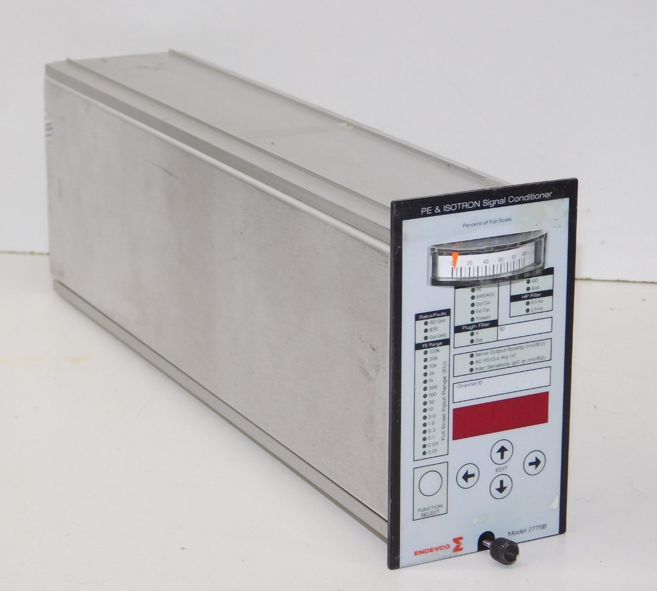 Endevco 2775B PE & Isotron Signal Conditioner Transducer Impedance Charge Module