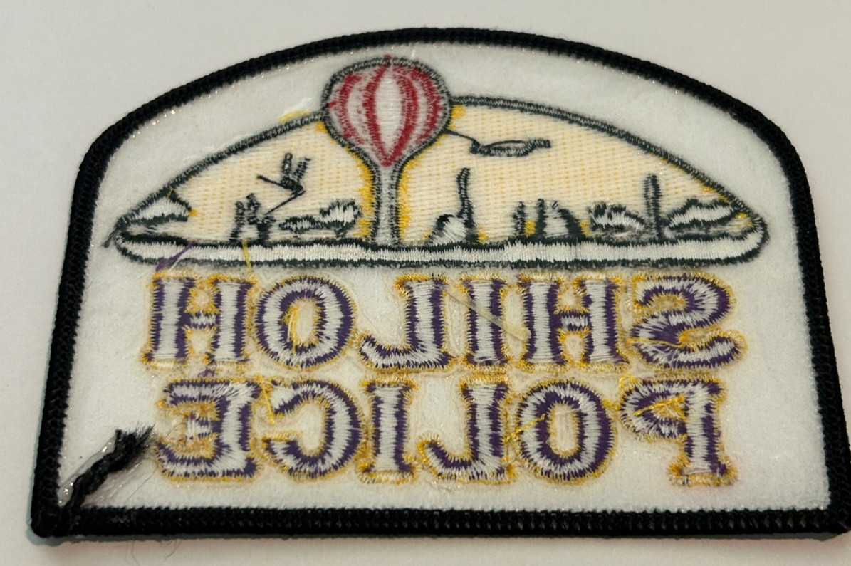 Shiloh Illinois Police Patch Unused