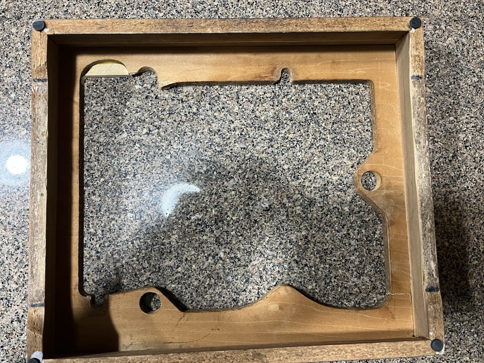 Solid Wood Dual 12xx Turntable Plinth (read Description)