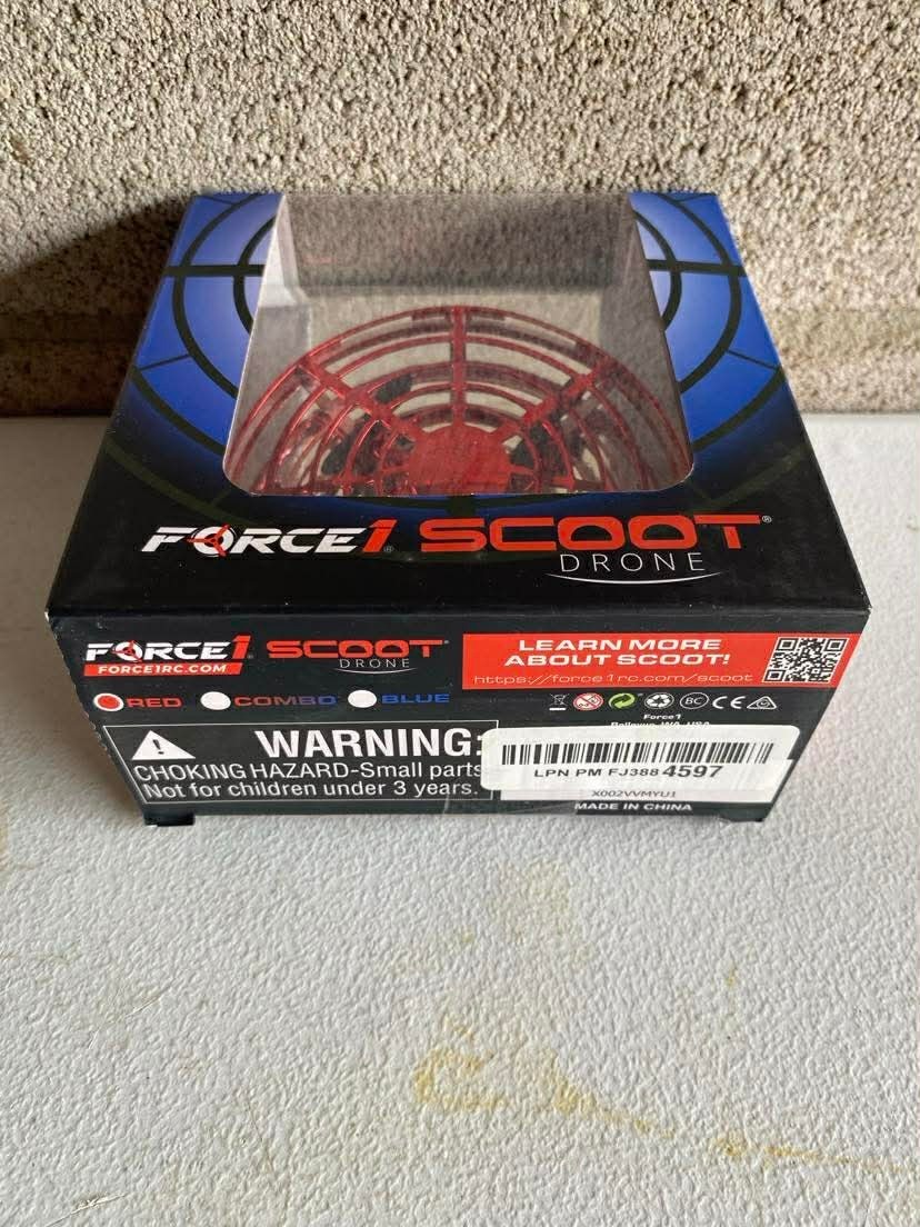 Force1 Scoot Hand Operated Drone for Kids or Adults - Hands Free Motion Sensor