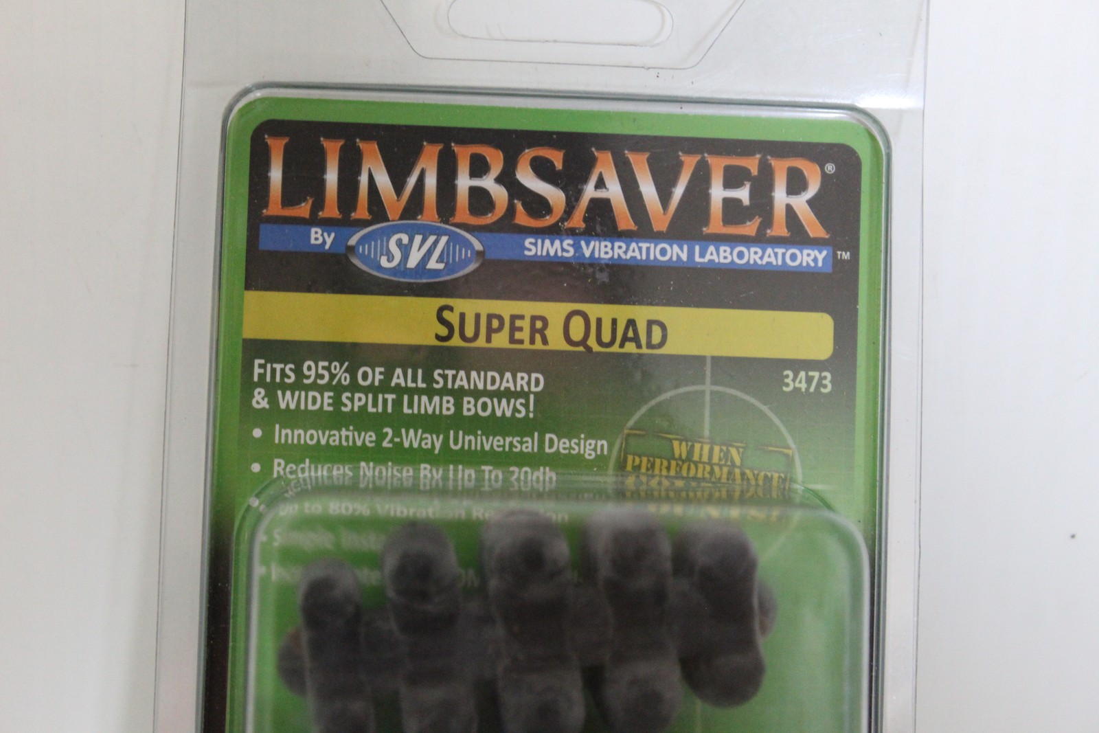 Limbsaver Super Quad Split Limb Bow Dampeners Vibration Noise Reduction Archery