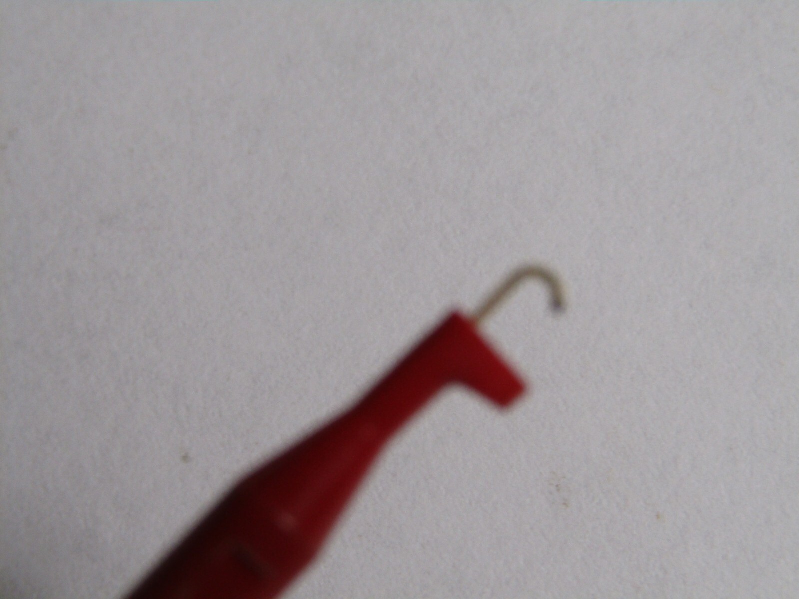 EF Johnson Test Prod & Patch Cord with Grabber Tool ~ 417-4901-036 ~ Red