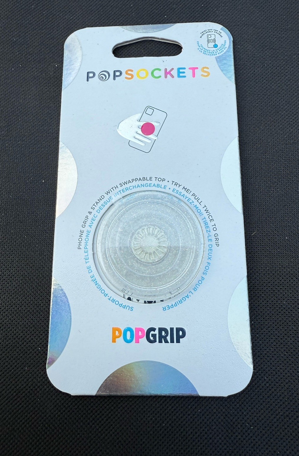 PopSocket Collapsible Grip & Stand Universal Phones and Tablet Holder Glitter