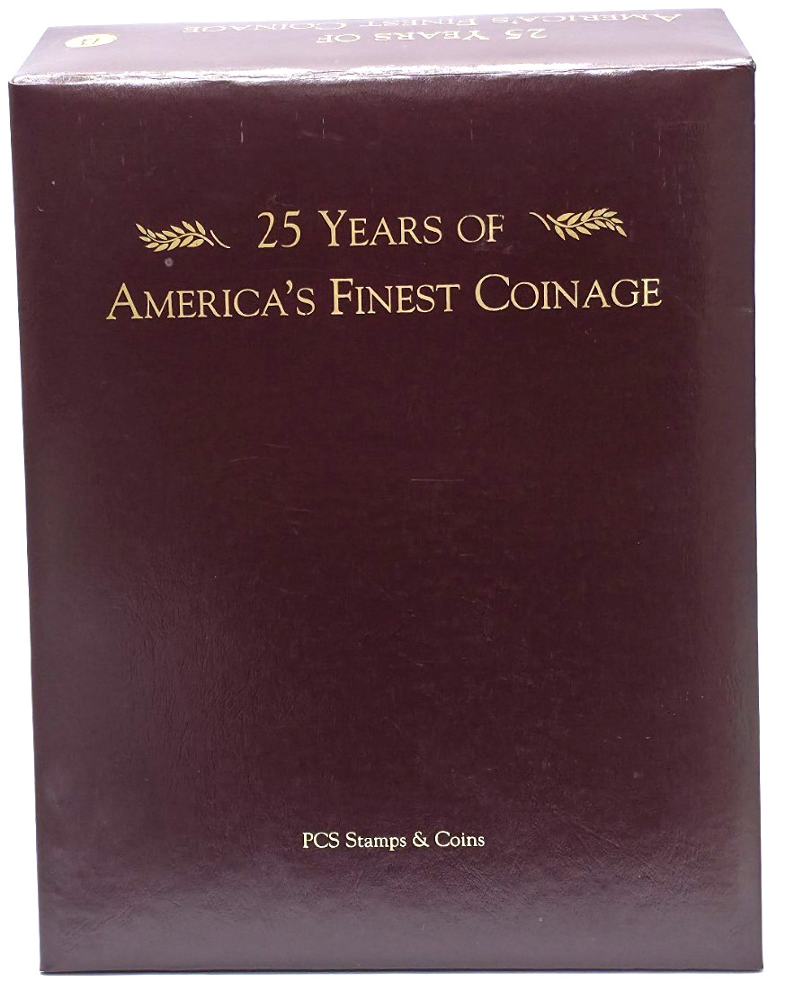 25 Years of America's Finest Coinage Vol. 2 1968-1980! PCS Stamps Coins