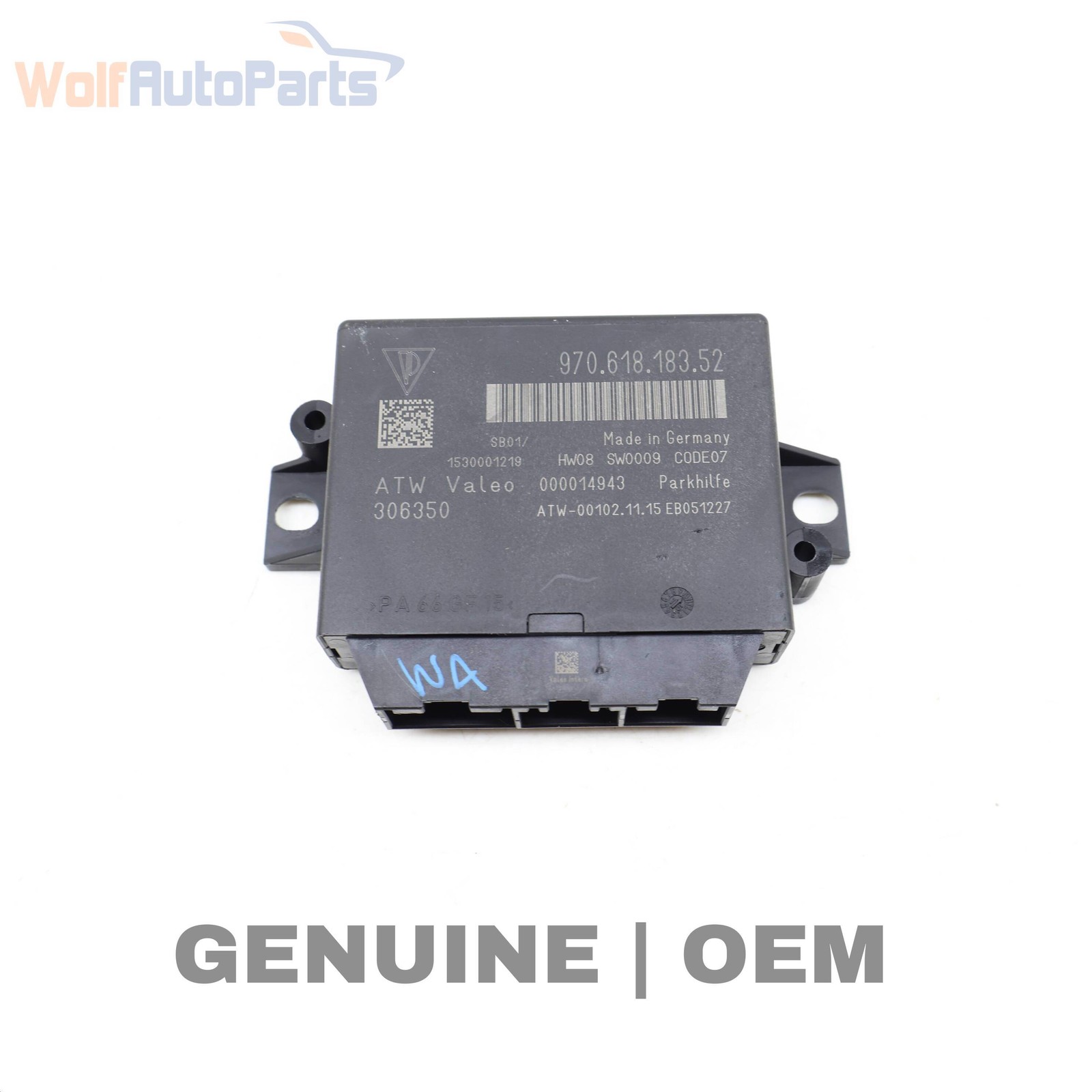 2014-2016 PORSCHE PANAMERA - PARK Assist Control Module 97061818352