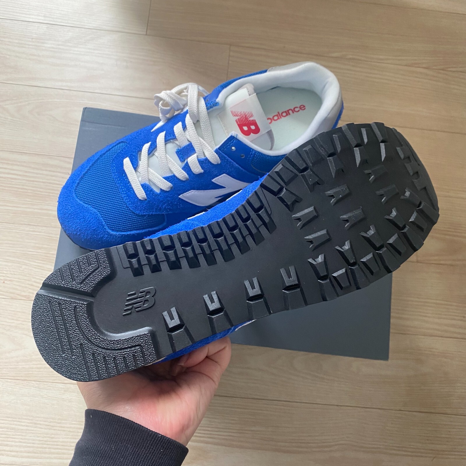 New Balance 574 Heritage Blue White Silver Mens Womens Sneakers ✅Multiple Sizes