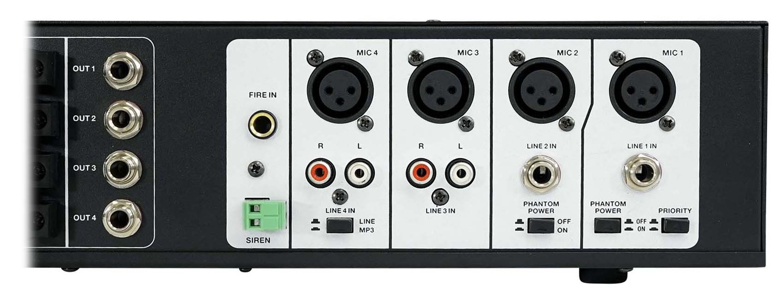 Rockville ROCK MATRIX 4 Zone Home Audio Amplifier Receiver Multi Room System